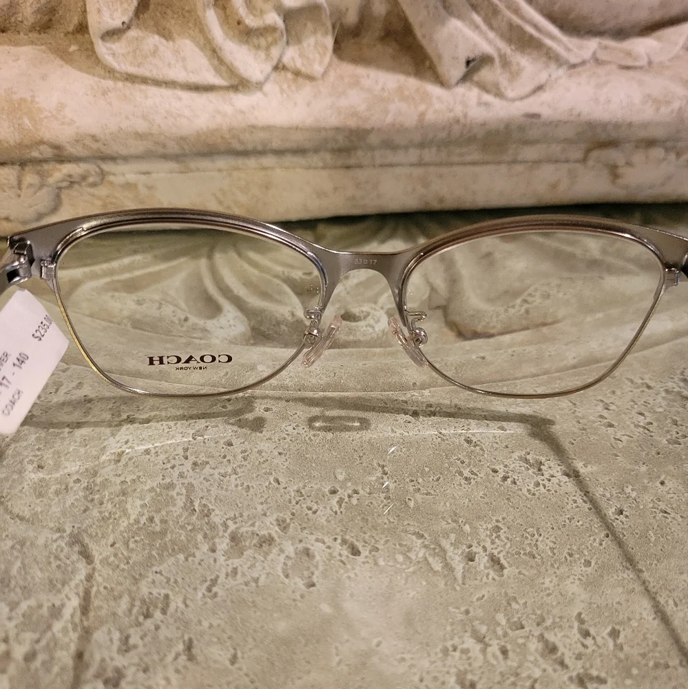 Coach HC5111 Perscription Eyeglass Frames Only Metal Cat Eye Designer #87
